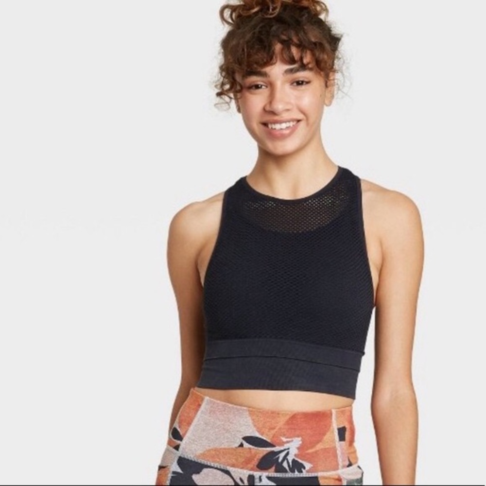 Joy Lab seamless high neck bra